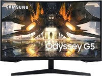 SAMSUNG 27" Odyssey G55A QHD 165Hz 1ms FreeSync Cu