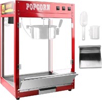 Julymoda Commercial Popcorn Machine,8 oz Kettle,13