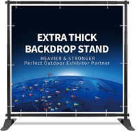 Banner Stand Backdrop  Adjustable 5x7-8x10ft