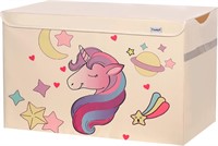 Collapsible Unicorn Toy Box - 15x15x15 in