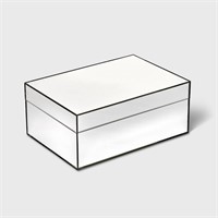 $26  Acyrlic Jewelry Box - A New Day Silver