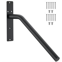 16 In. Stainless Steel Handrail  ZUEXT - Black