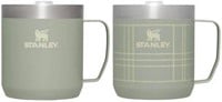$68  STANLEY 12oz Stainless Steel Mugs 2pk - Green