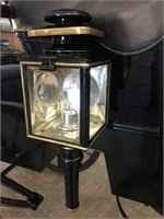 Pair Unusual Brewster Lamps