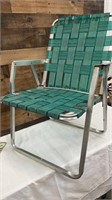 Green Vintage Lawn Chair