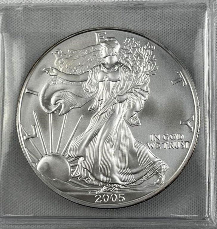 Featured Silver Coins, Bullion, Jewelry, Sports & More