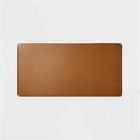 $15  Desk Pad - heyday Faux Brown Leather