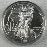 2018 American Silver Eagle 1oz .999