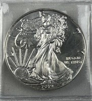 2019 American Silver Eagle 1oz .999