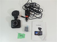 Dash Camera with 16 Gb micro SD card