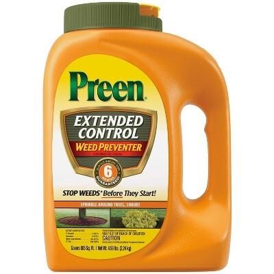 $22  Preen Extended Control Weed Killer - 4.93lbs