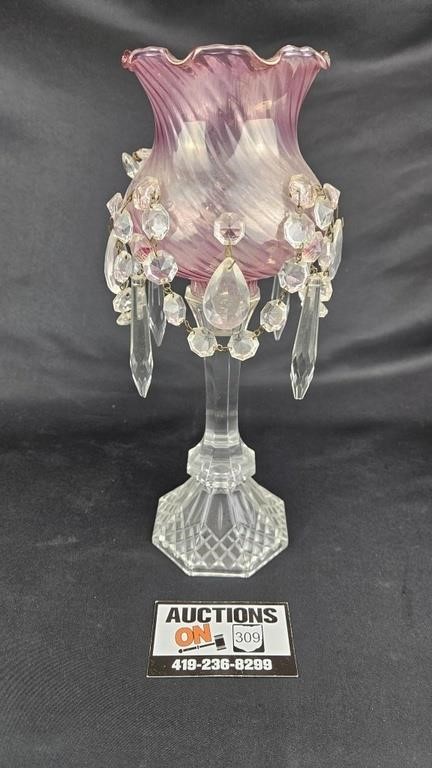 Intalgio Crystal Designs Collection Parlour Lamp