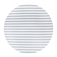 70 Striped Round Tablecloth Blue - Threshold