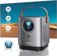 TOPTRO Mini Projector,5G WiFi Bluetooth Projector,