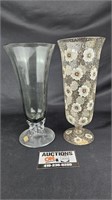 Fostoria Glass & Charleton Glass Vases