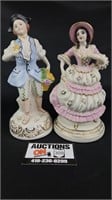 German Charleton Italian Porcelain Figures