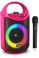 Karaoke Machine for Kids and Adults with 1 Wireles