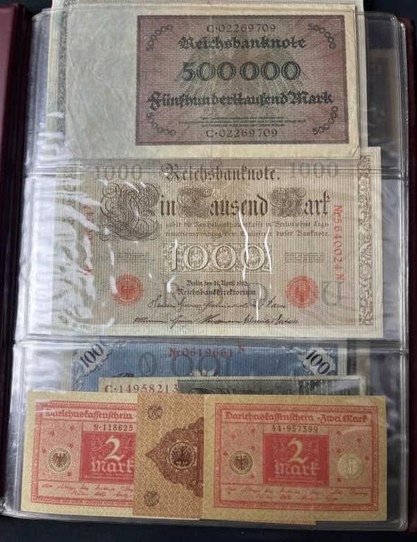 (35) Early 1900s German Currency Collection