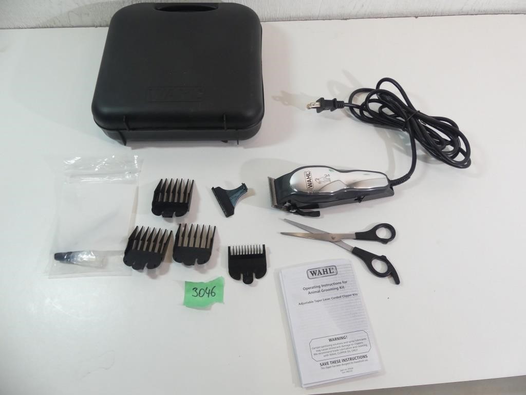 Wahl animal grooming kit, used, good condition