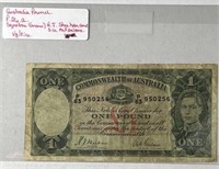 Commonwealth of Australia Vintage Pound Note