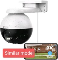 EZVIZ 2K Security Camera Outdoor, 360° Auto-Zoom T