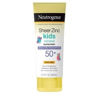 Neutrogena Sheer Zinc Kids Sunscreen Lotion - SPF