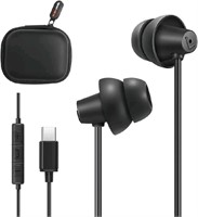 Maxrock USB C Headphones for Samsung S22, Wired Ty