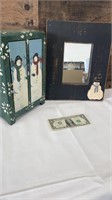 Fantastic Christmas Lot - Mirror, Table Cabinet