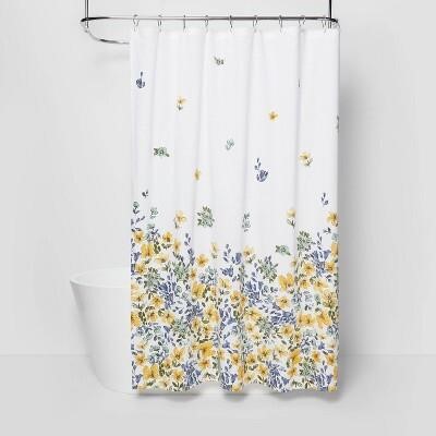 $20  Floral Print Shower Curtain - Threshold
