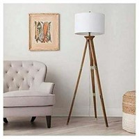 $176  Oak Wood Tripod Floor Lamp -ThresholdTM