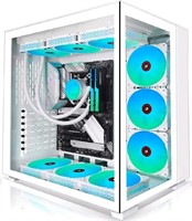 PC Case - ATX Tower Tempered Glass Gaming Computer
