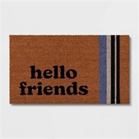 1'4x2'4 Hello Friends Doormat - Essentials
