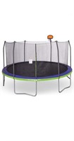 $250.00 - 16 ft Round Trampoline with Basketball