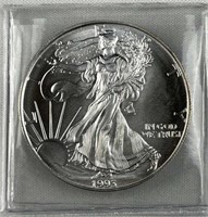 1993 American Silver Eagle 1oz .999