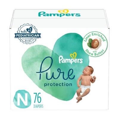 $28  Pampers Diapers Pack - Size 0 - 76ct