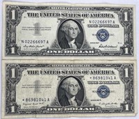 (2) Silver Certificates Including STAR Note
