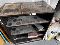 METAL SHELF UNIT NO CONTENTS