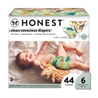 $26  Honest Co. Safari Diapers Size 6  44ct