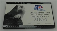 2004 U.S. Mint Proof Silver Quarter Set