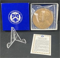 US Mint Large Bill Clinton Bronze Medal