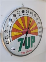 VINTAGE 7-UP THERMOMETER