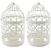 New (lot of 5) New Small Metal Tealight Hanging