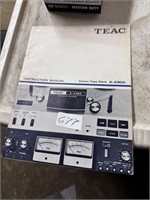 TEAC STEREO TAPE DECK