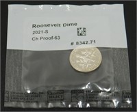 Littleton Coin Co. Ch Proof 2021-S Proof Dime