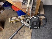 2 CANISTER VACUUM CLEANERS