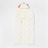 $17  Pom Kids' Hooded Blanket Cream - Pillowfort