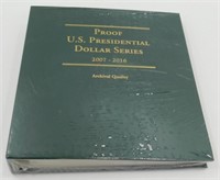 U.S. Proof Presidential Dollar Coin Book
