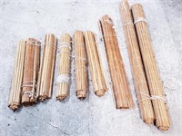 9 - BAMBOO ROLL UP BLINDS