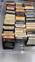 Large Lot of 8 Track Tapes - See Titles