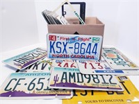 VARIOUS LICENSE PLATES